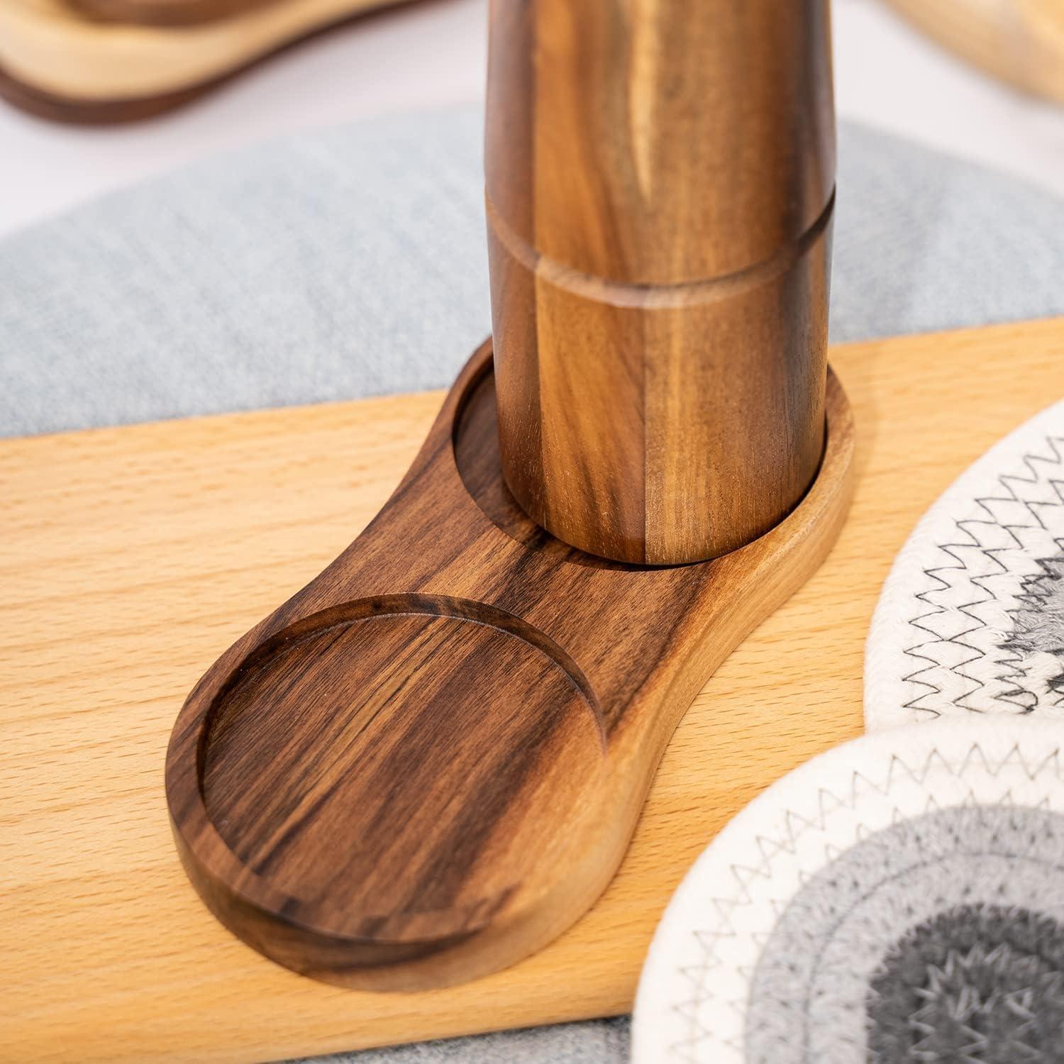 Bandeja para Molinillos de Sal y Pimienta DeroTeno 16.2x7.6cm