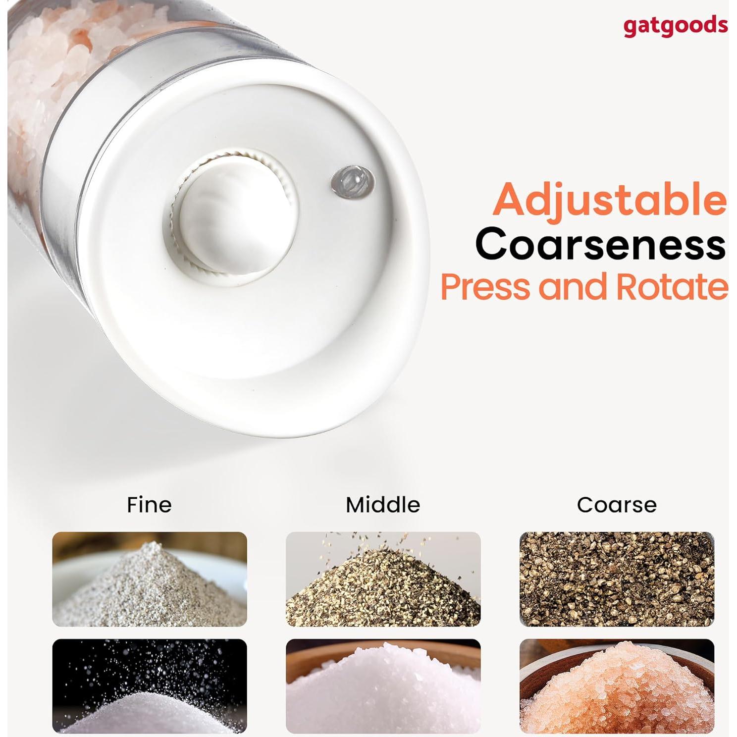 Juego de Molinillos Eléctricos GATGOODS 3 oz Automáticos