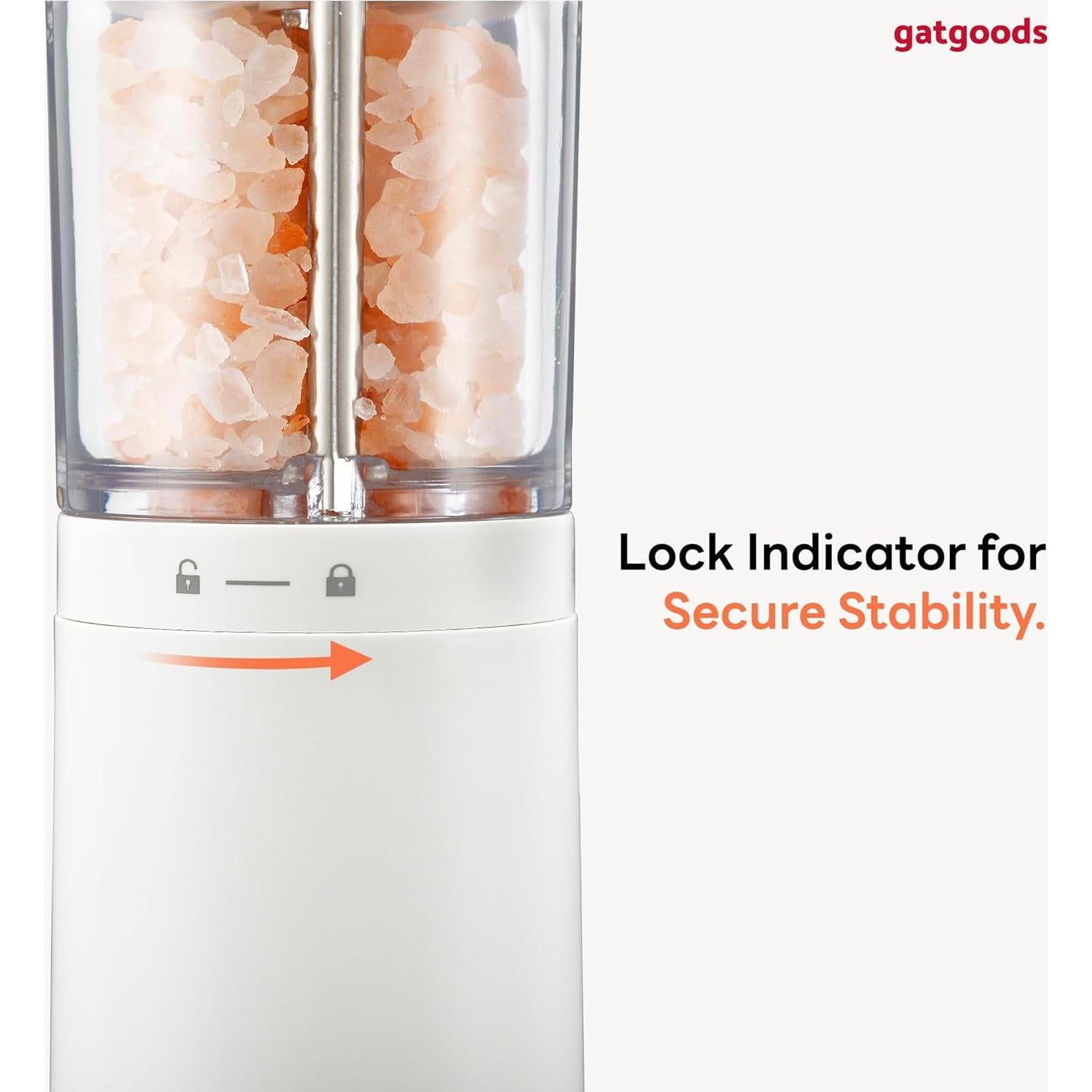 Juego de Molinillos Eléctricos GATGOODS 3 oz Automáticos