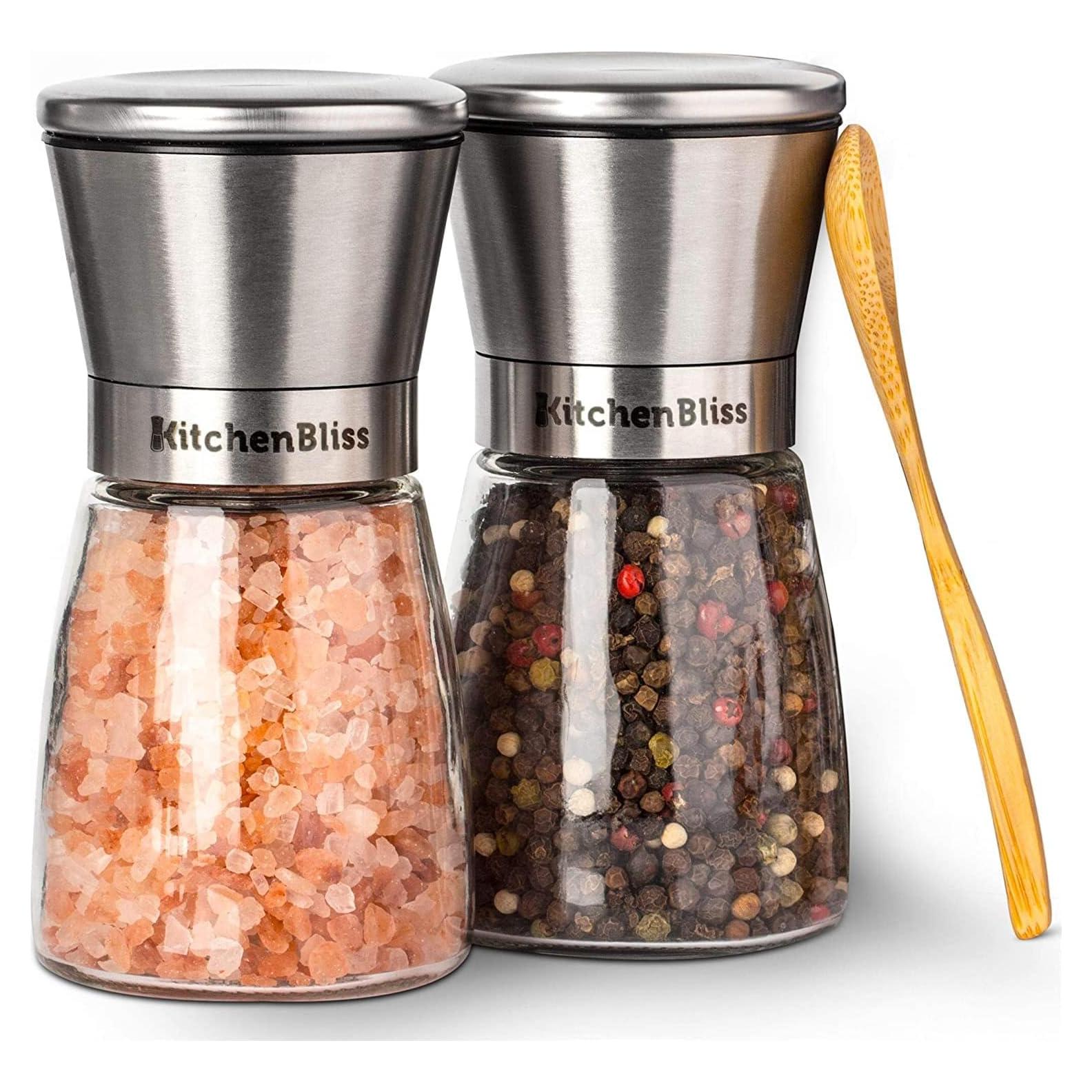 Juego de Molinillos de Sal y Pimienta KitchenBliss 0.45 kg