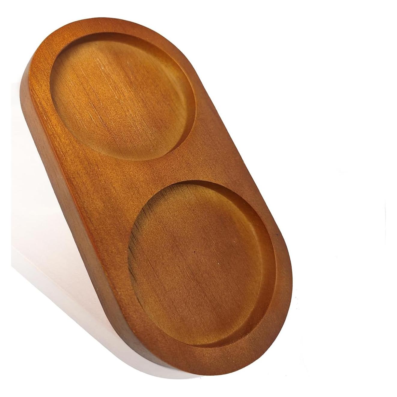 Bandeja para Molinillos de Sal y Pimienta Hion 7 cm Madera