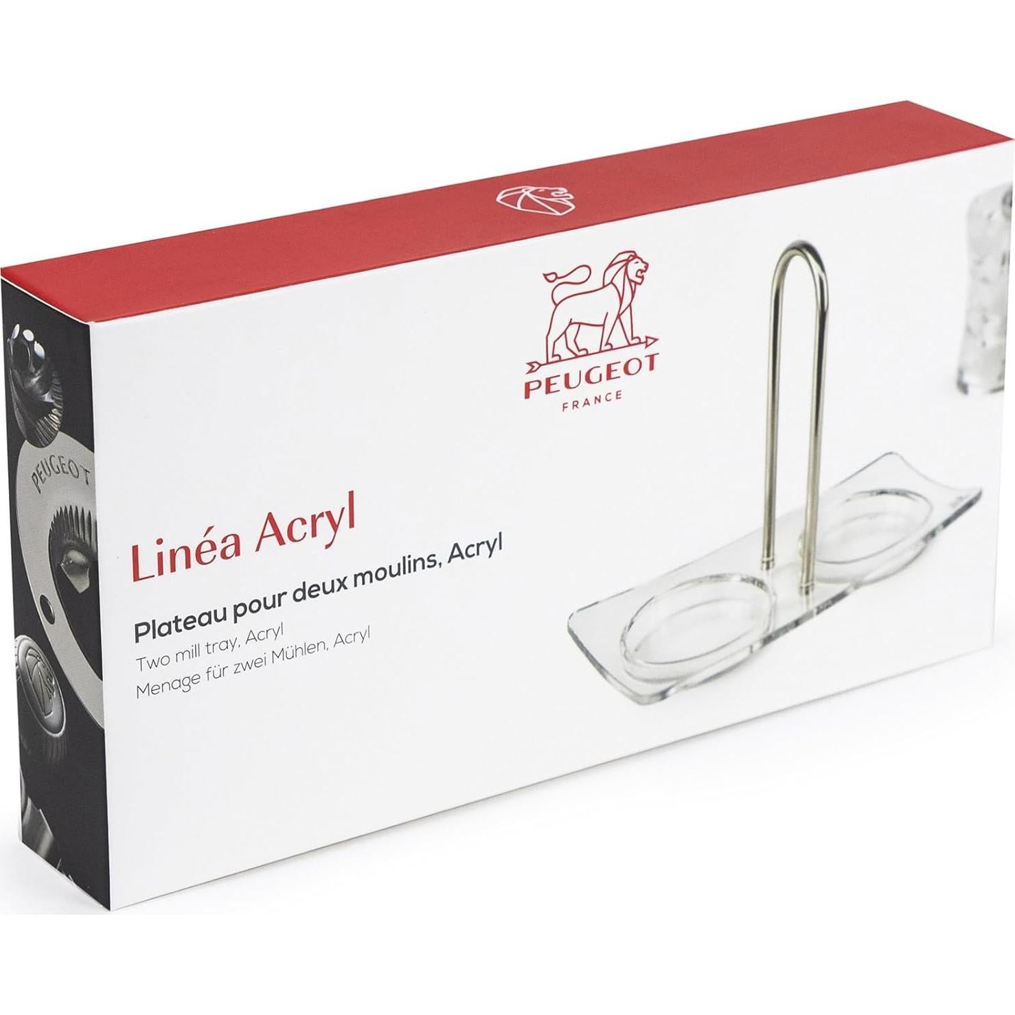 Molinillo de Sal y Pimienta Peugeot Acrílico 20cm