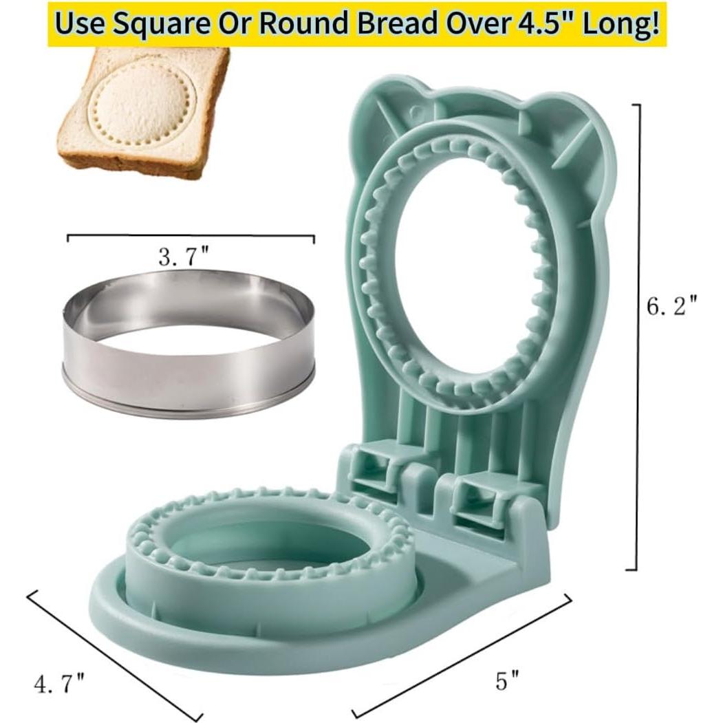 Cortador de Sándwich Uncrustable CHICHAUS 9.4 cm Azul Claro