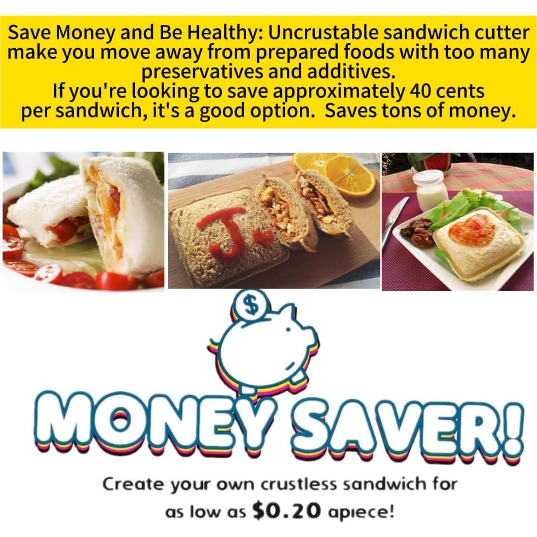 Cortador y Sellador de Sándwich Uncrustable CHICHAUS Rojo