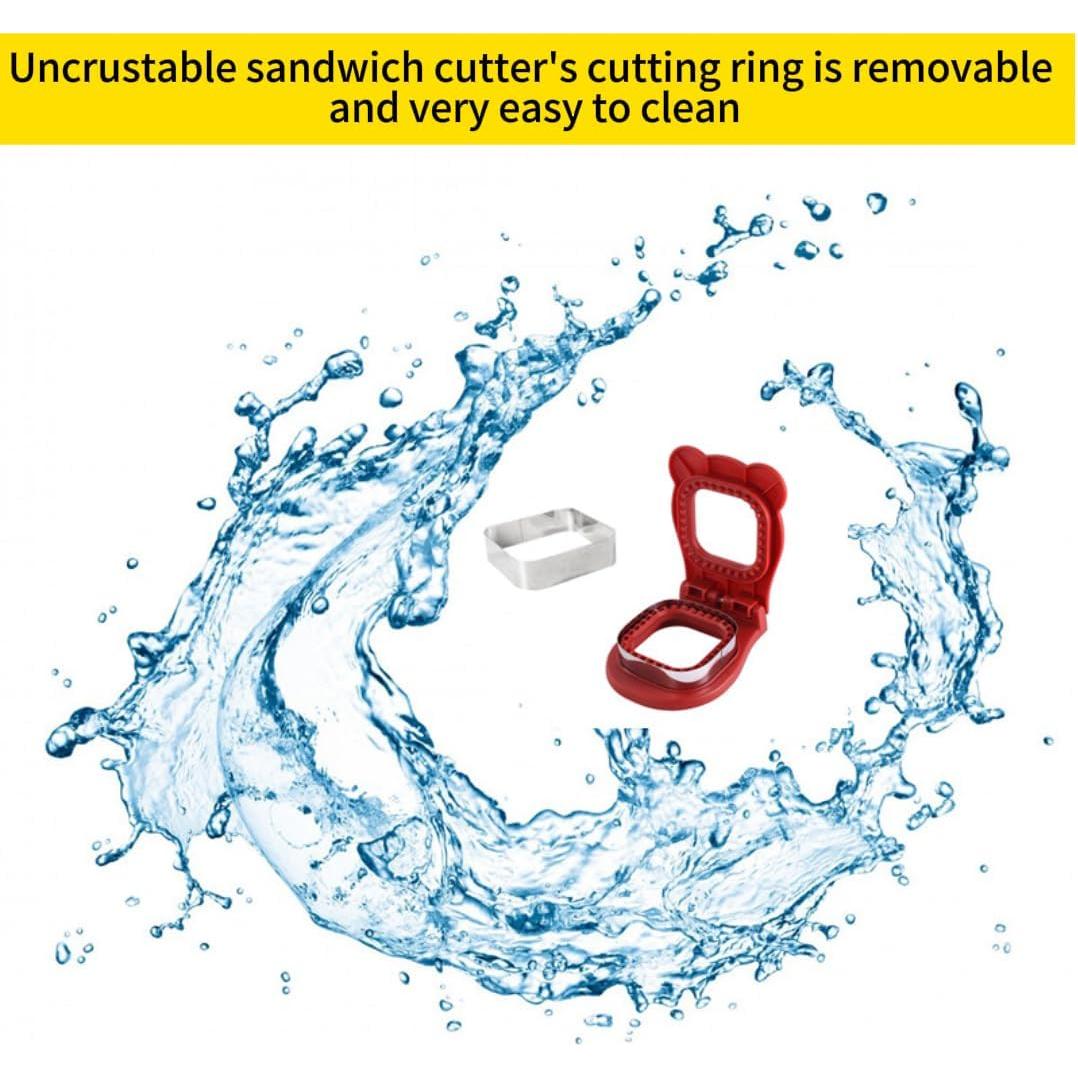 Cortador y Sellador de Sándwich Uncrustable CHICHAUS Rojo