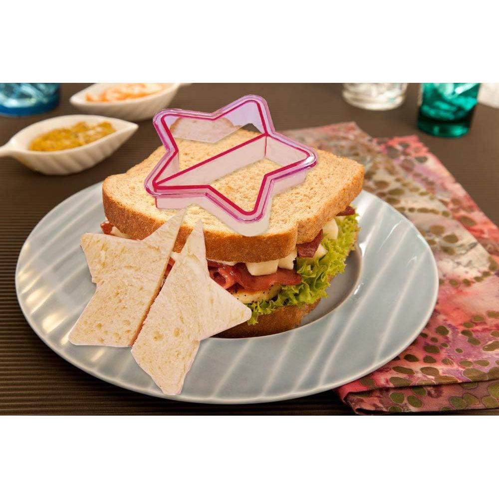 Juego de Cortadores de Sándwich IELEK para Niños 10 Piezas
