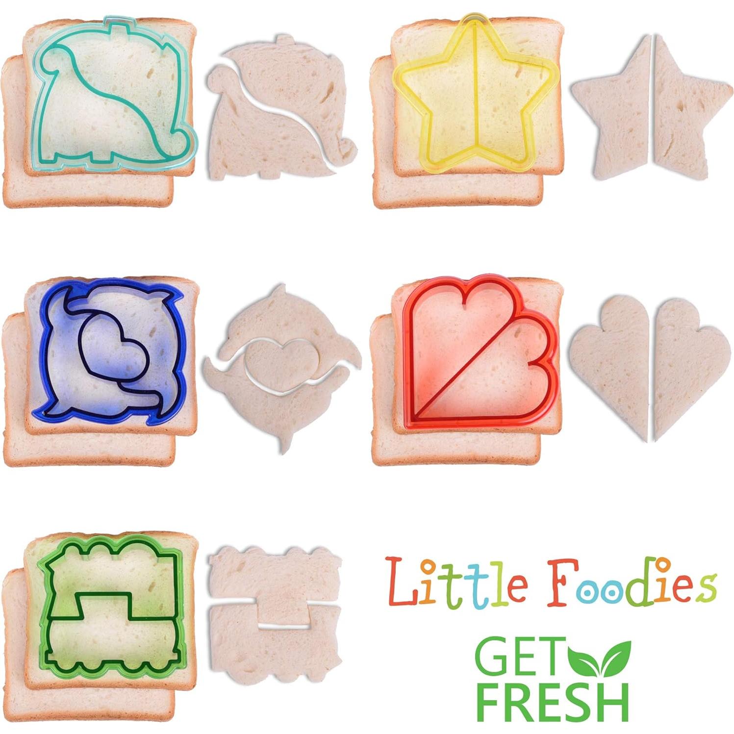 Cortadores de Sándwich GET FRESH, Set 20 Piezas, Diversión