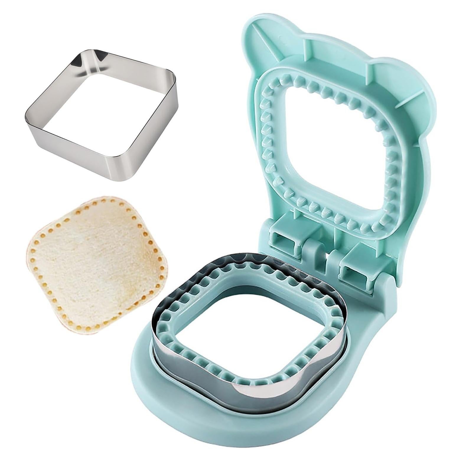 Cortador y Sellador de Sándwich RHVQ Azul 2-en-1 Acero Inoxidable