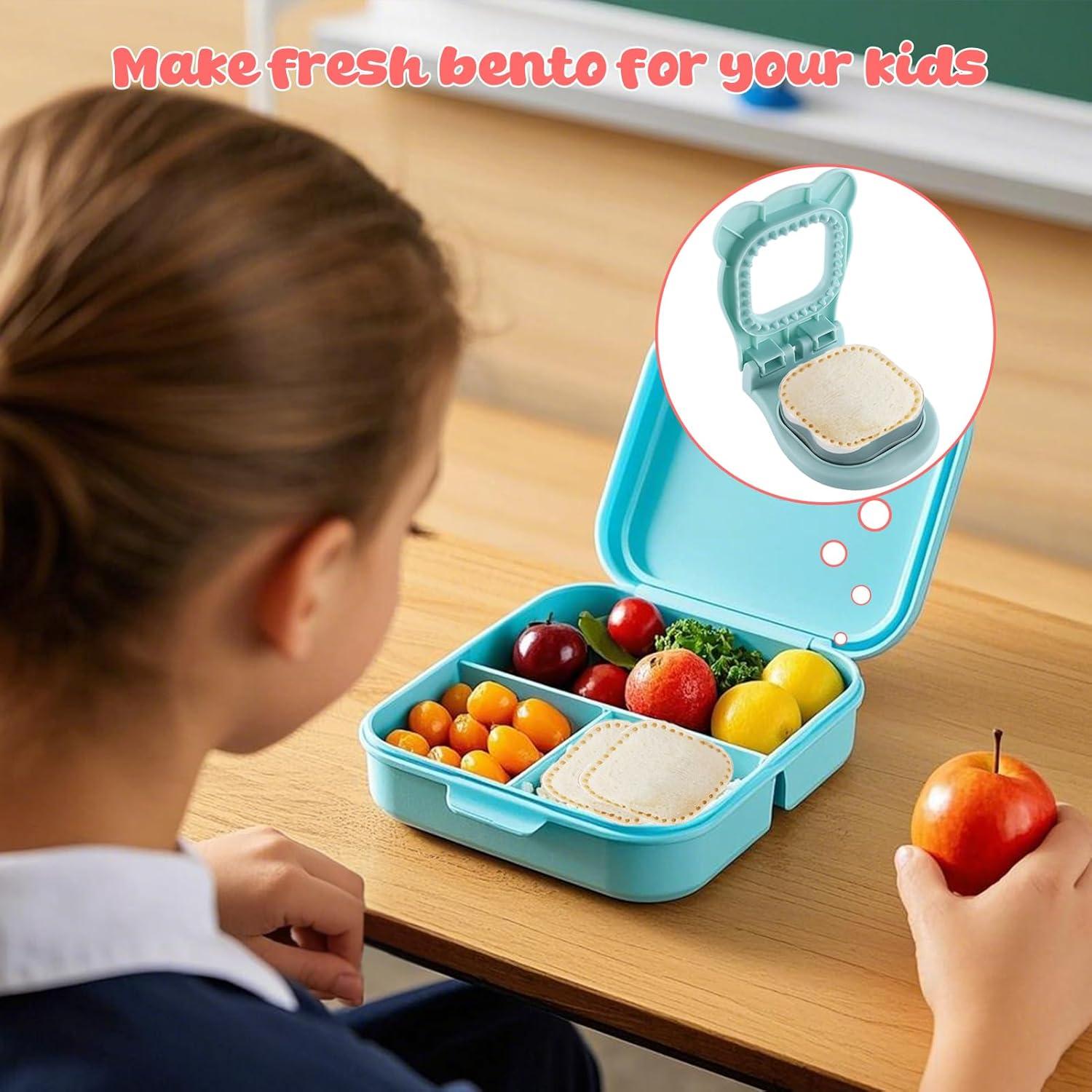 Cortador y Sellador de Sándwich RHVQ Azul 2-en-1 Acero Inoxidable