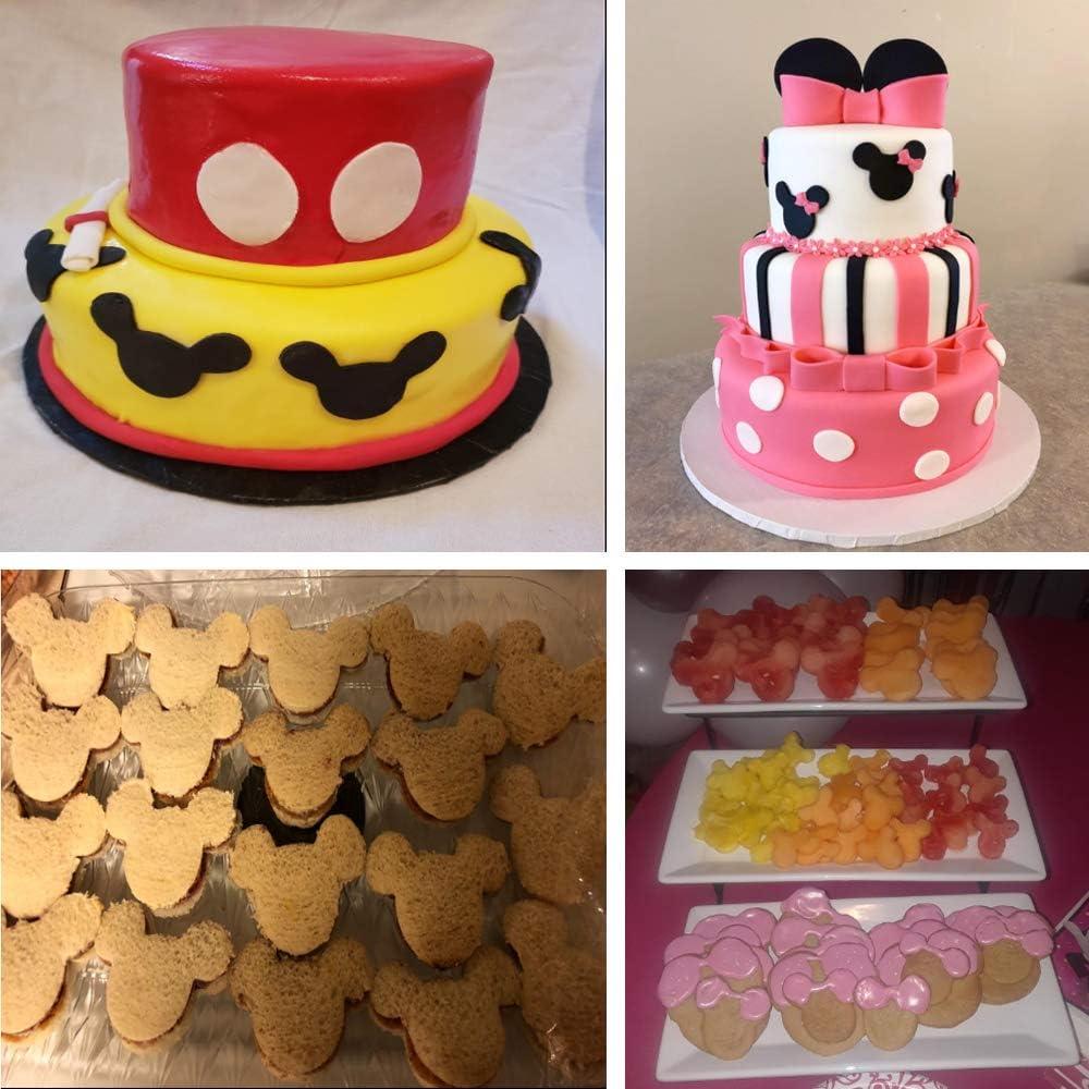 Cortadores de Galletas Mickey Mouse Tmflexe 5 Piezas Acero Inox