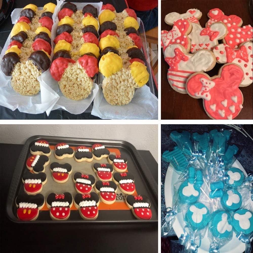 Cortadores de Galletas Mickey Mouse Tmflexe 5 Piezas Acero Inox