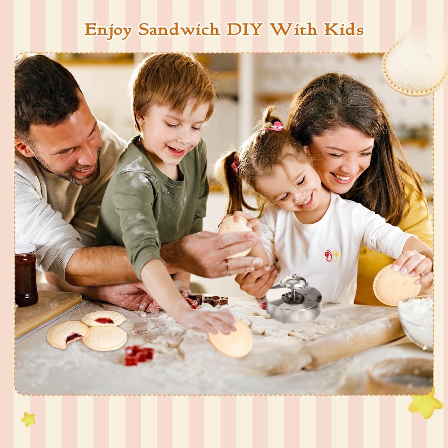 Cortador de Sándwich Areisal Acero Inoxidable 304 10.9x9.4cm