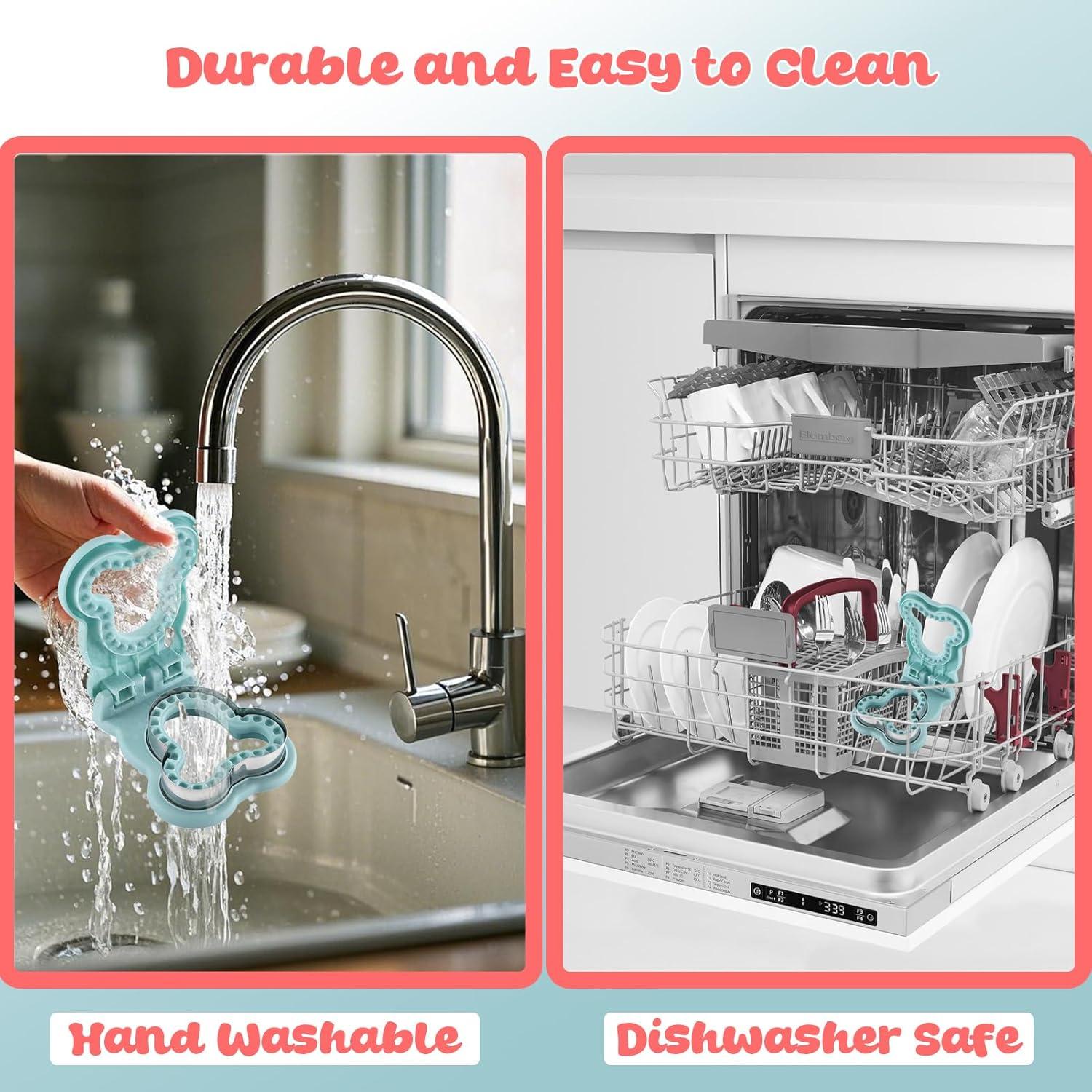 Cortador y Sellador de Sándwich RHVQ Ratón Azul 2-en-1