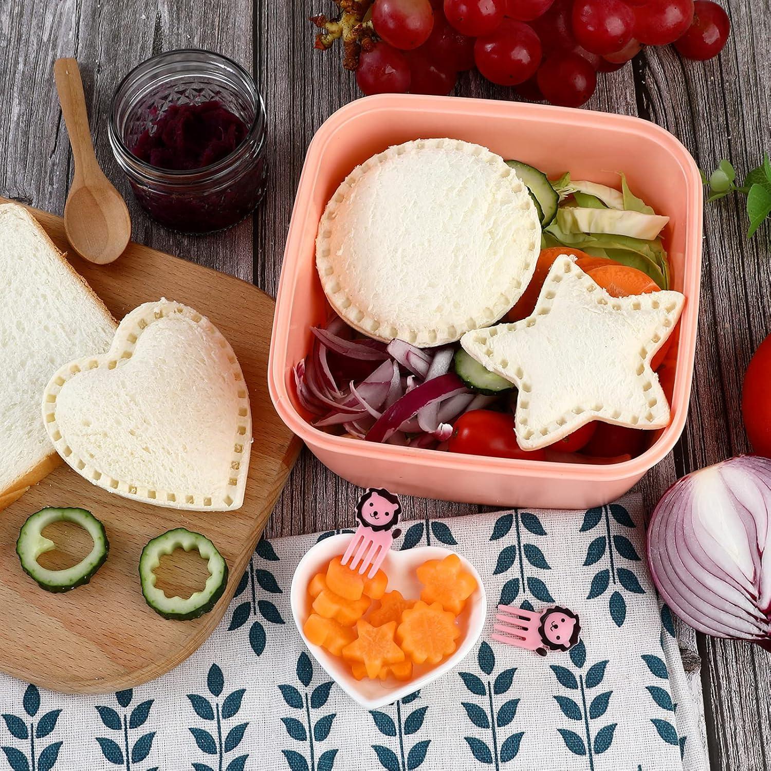 Cortador y Sellador de Sándwich MUYIYAMEI 3 Piezas + 8 Cortadores