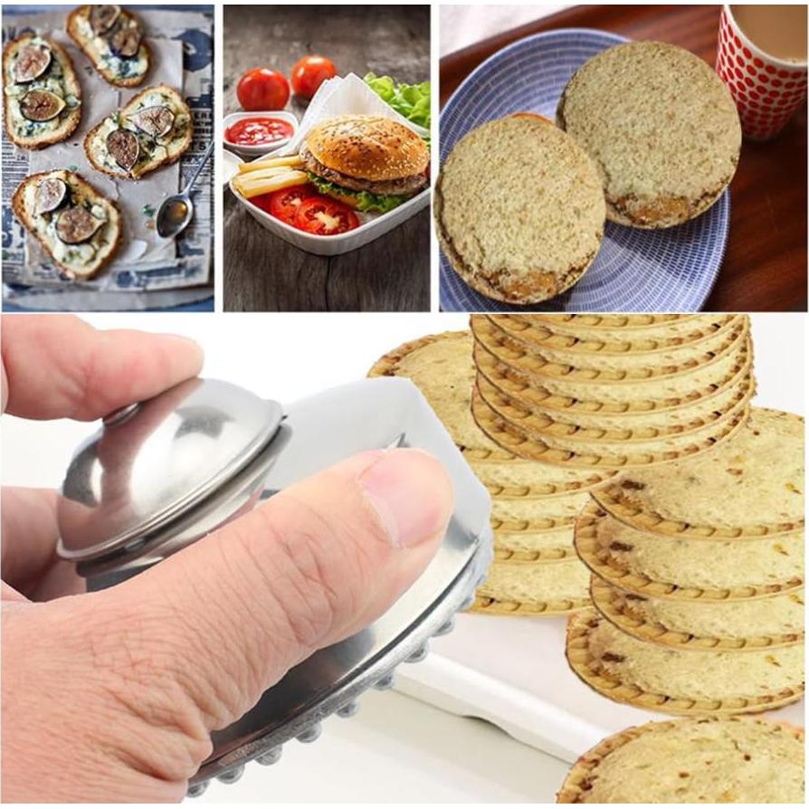 Cortador de Sándwich IRISFLY Acero Inoxidable 9.5cm Redondo