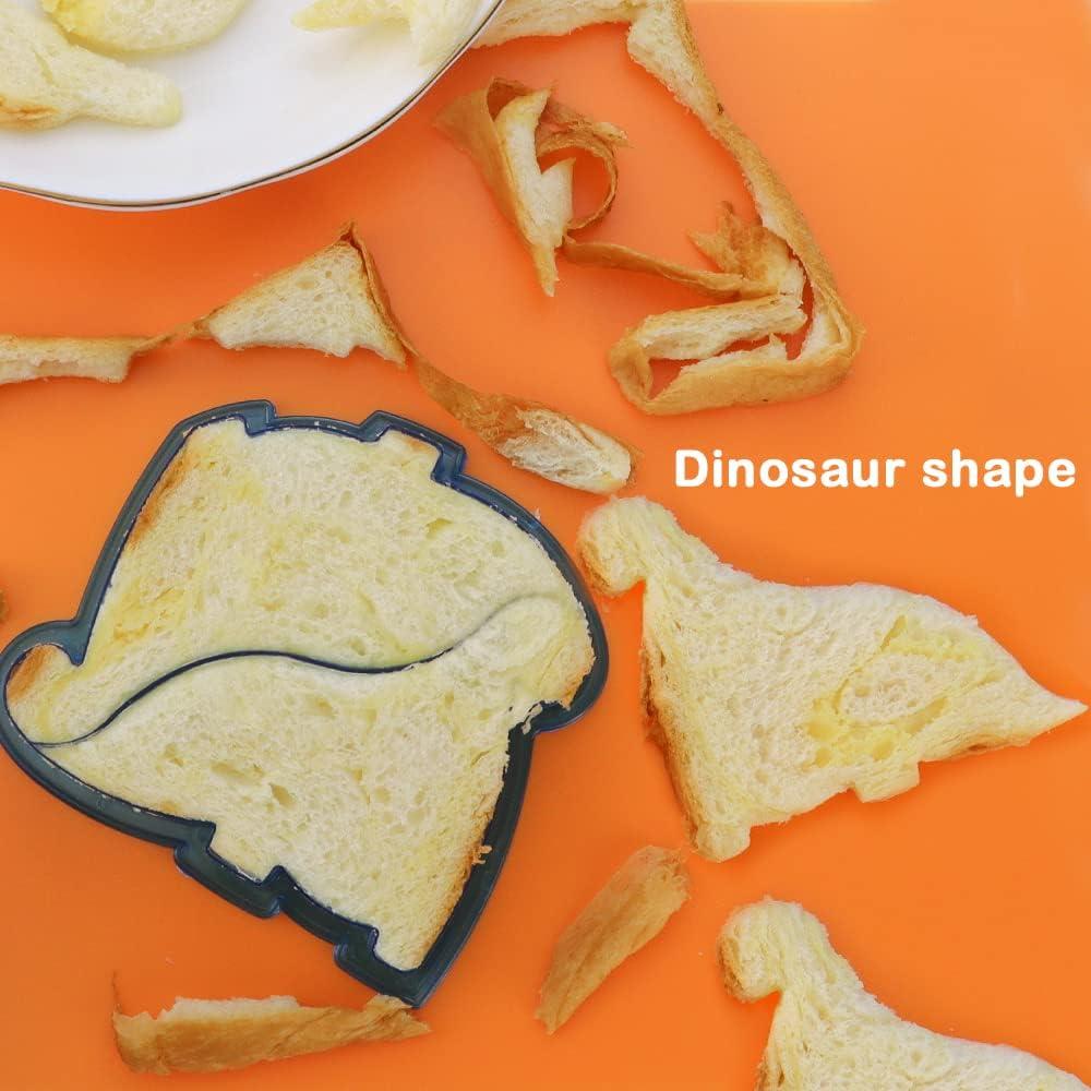 Cortadores de Sándwich HENGKE 3 Pcs Dinosaurio Delfín Mariposa