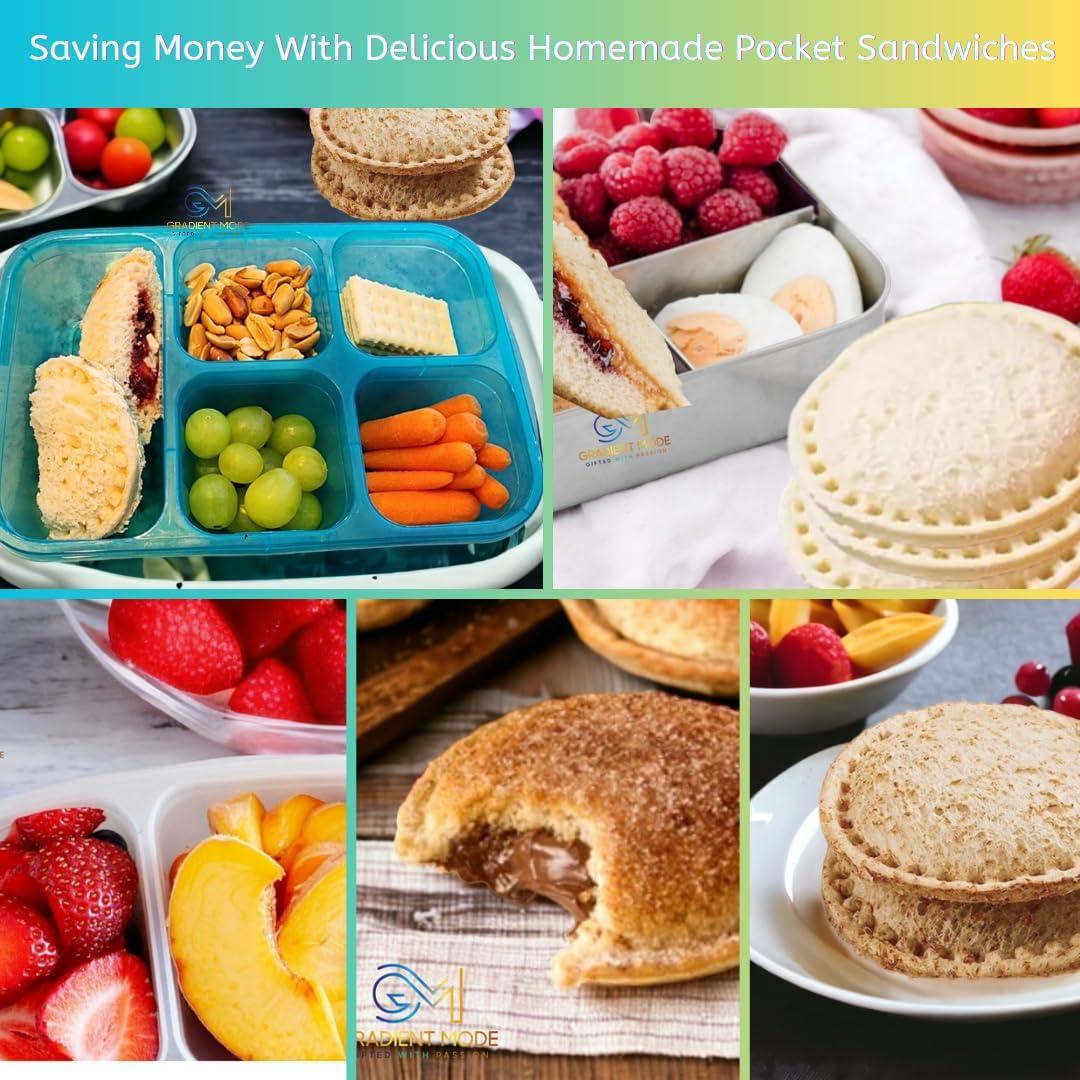 Cortador y Sellador de Sándwiches Gradient Mode Rosa