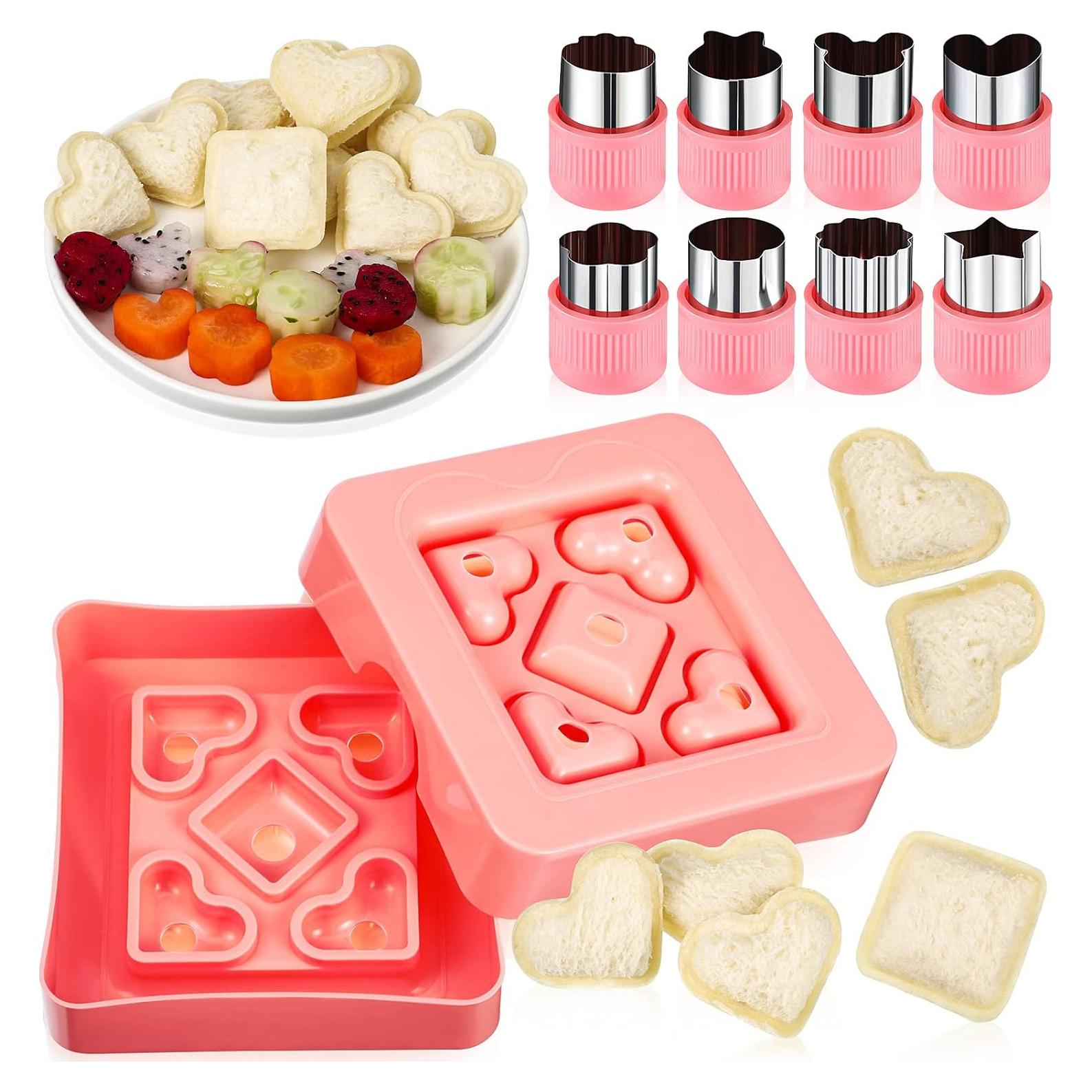 Juego de 9 Cortadores de Sándwich y Frutas Mimorou