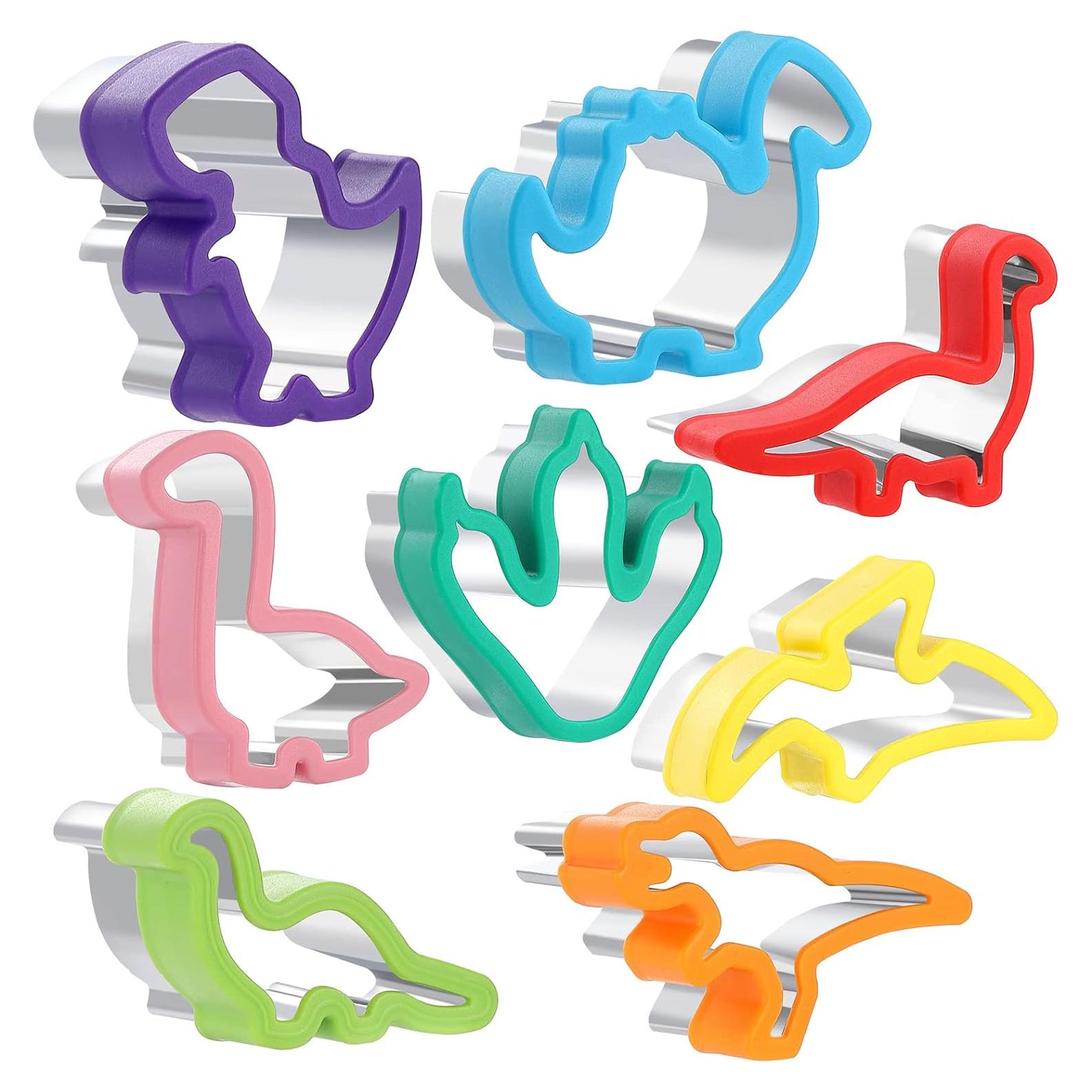 Juego de 8 Cortadores de Galletas Dinosaurio MUYIYAMEI