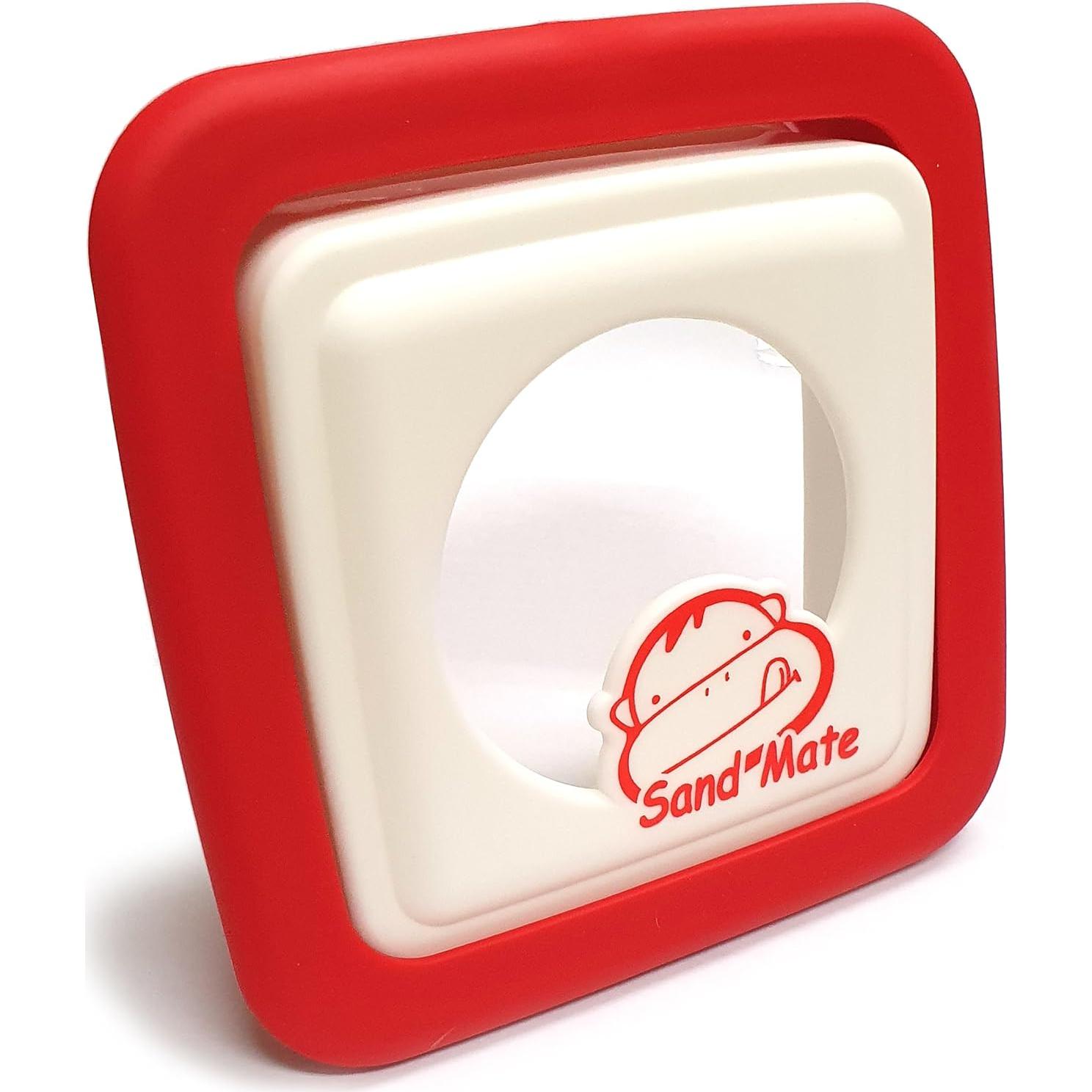 Cortador y Sellador de Sándwiches DEAD SKIN Rojo 10x10 cm