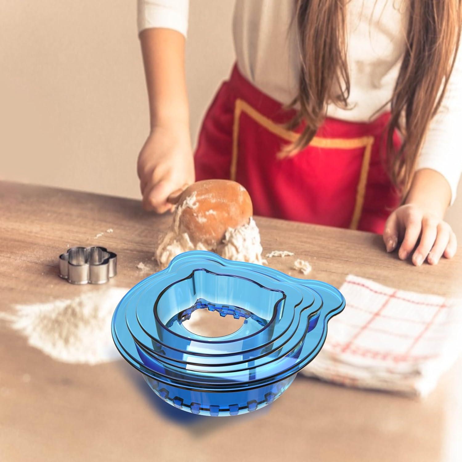 Cortador y Sellador de Sándwich YUMKT Oso Azul 5 Piezas