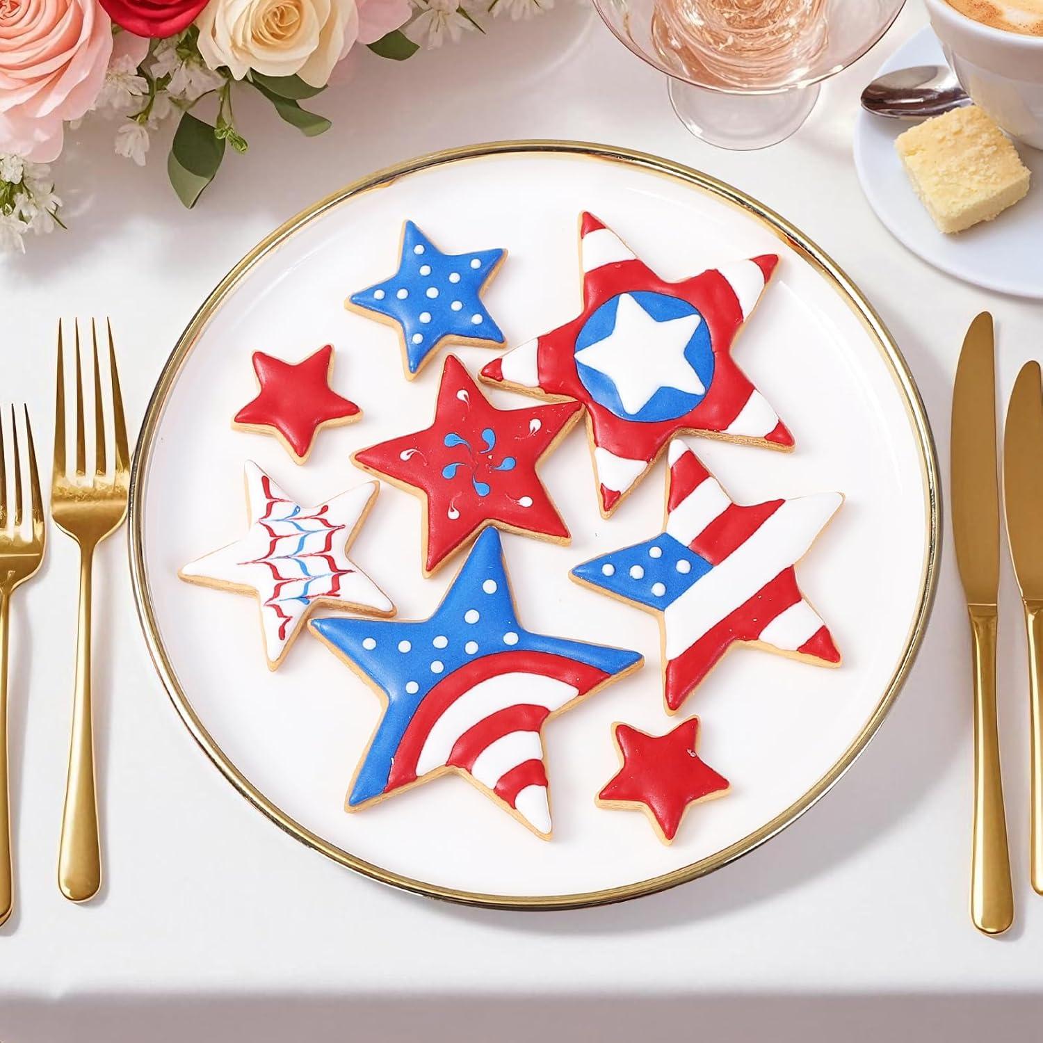 Juego de Cortadores de Galletas Estrella 7 Piezas BakingWorld