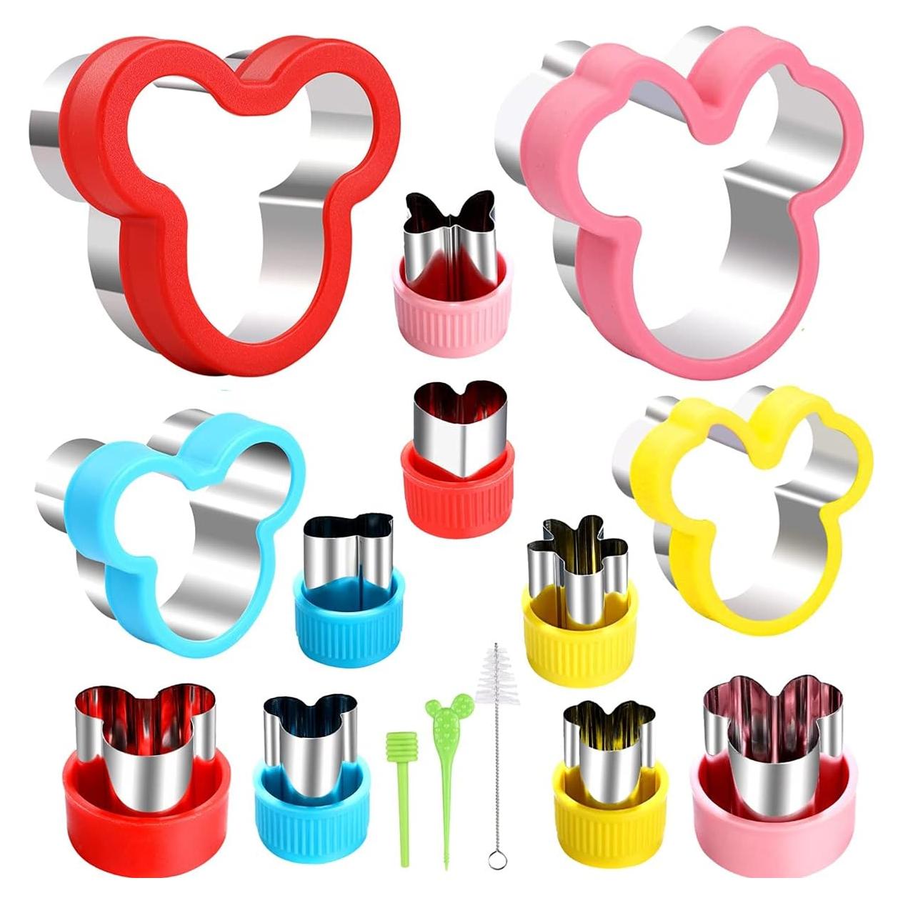 Juego de Cortadores de Galletas Minnie Elfkitwang - Acero Inoxidable