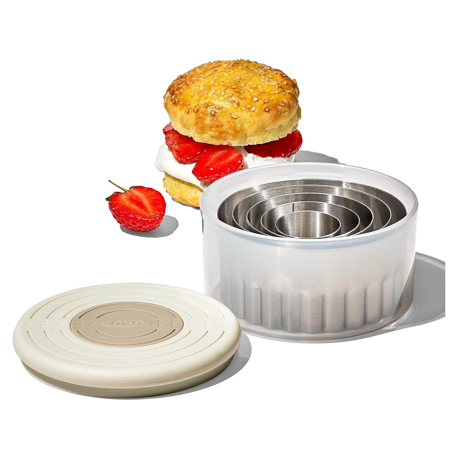 Cortadores de Galletas OXO Good Grips Acero Inoxidable 5 Pzas