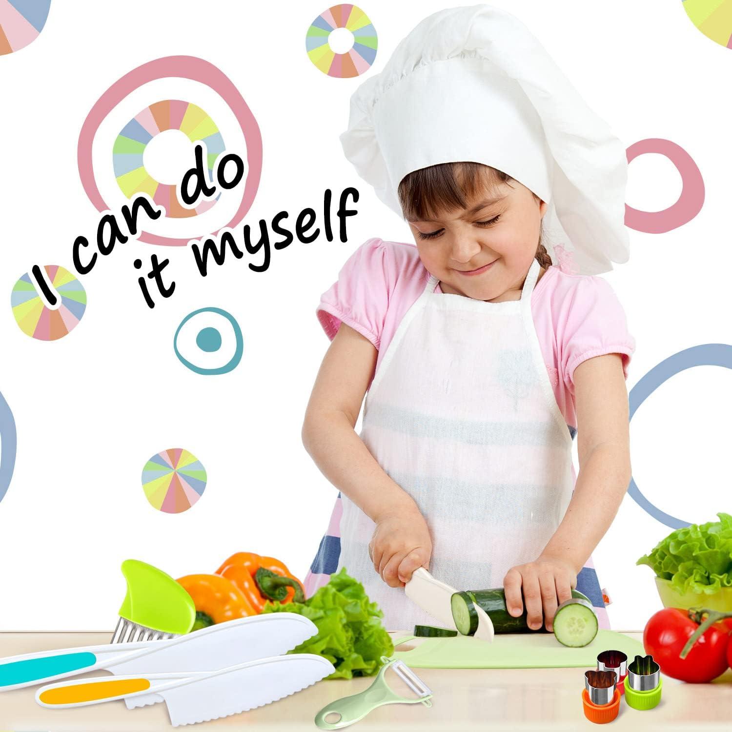 Juego de cuchillos para niños TAORISH 9 piezas seguro