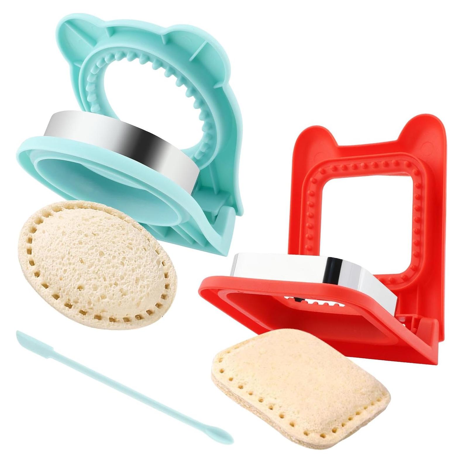 Juego de Cortadores de Sándwich Saycker 2 Piezas con Espátula