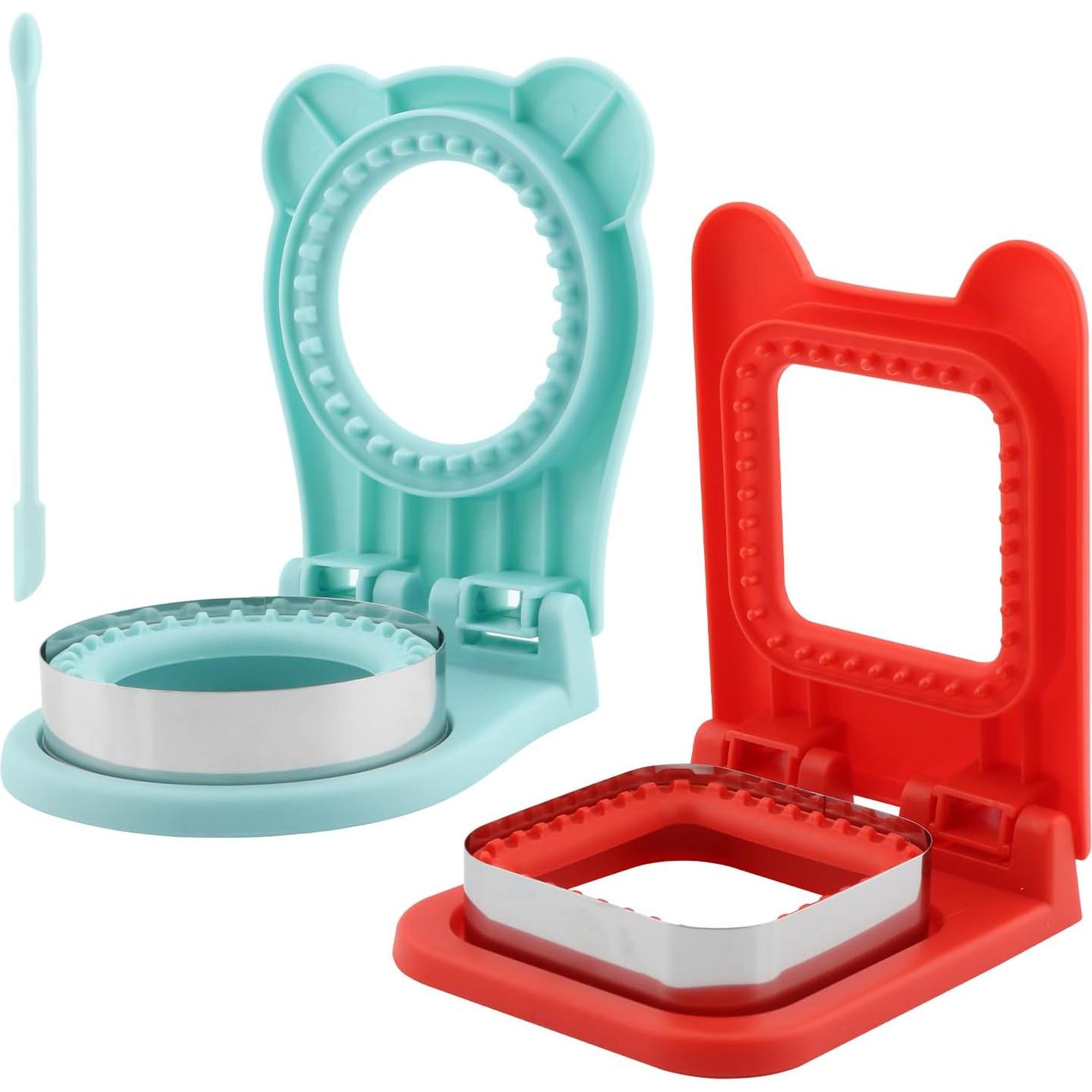 Juego de Cortadores de Sándwich Saycker 2 Piezas con Espátula