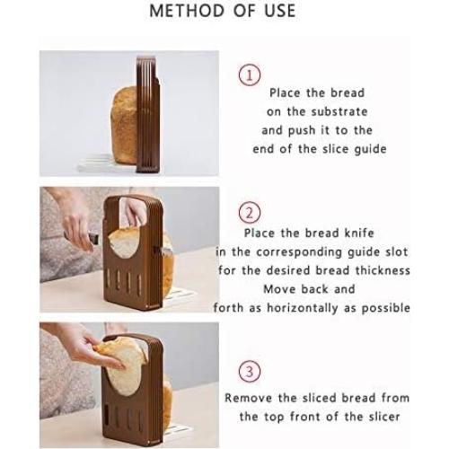 Cortador de Pan Plegable TCOTBE - Guía de Corte Manual