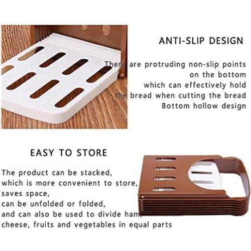 Cortador de Pan Plegable TCOTBE - Guía de Corte Manual