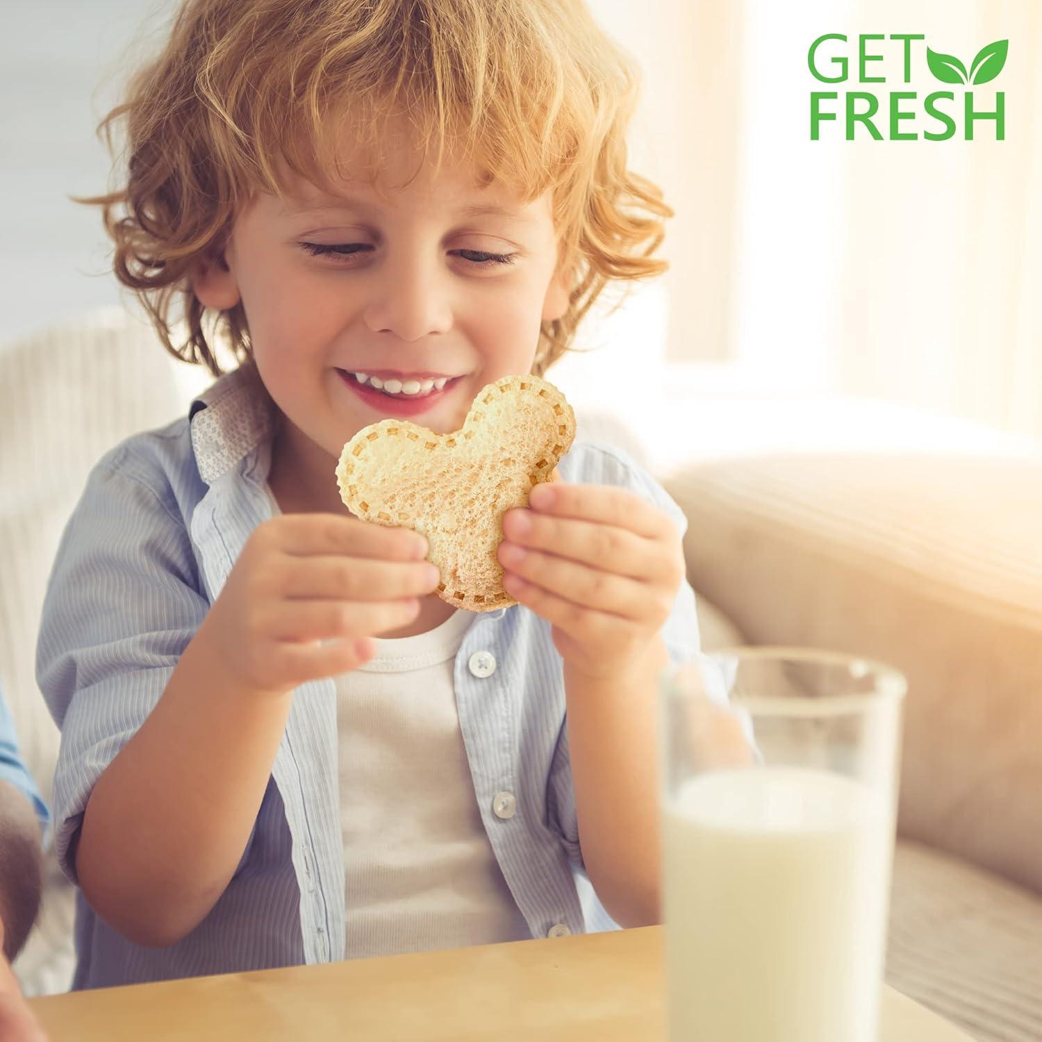 Set de Cortadores y Selladores de Sándwich GET FRESH 17 Piezas