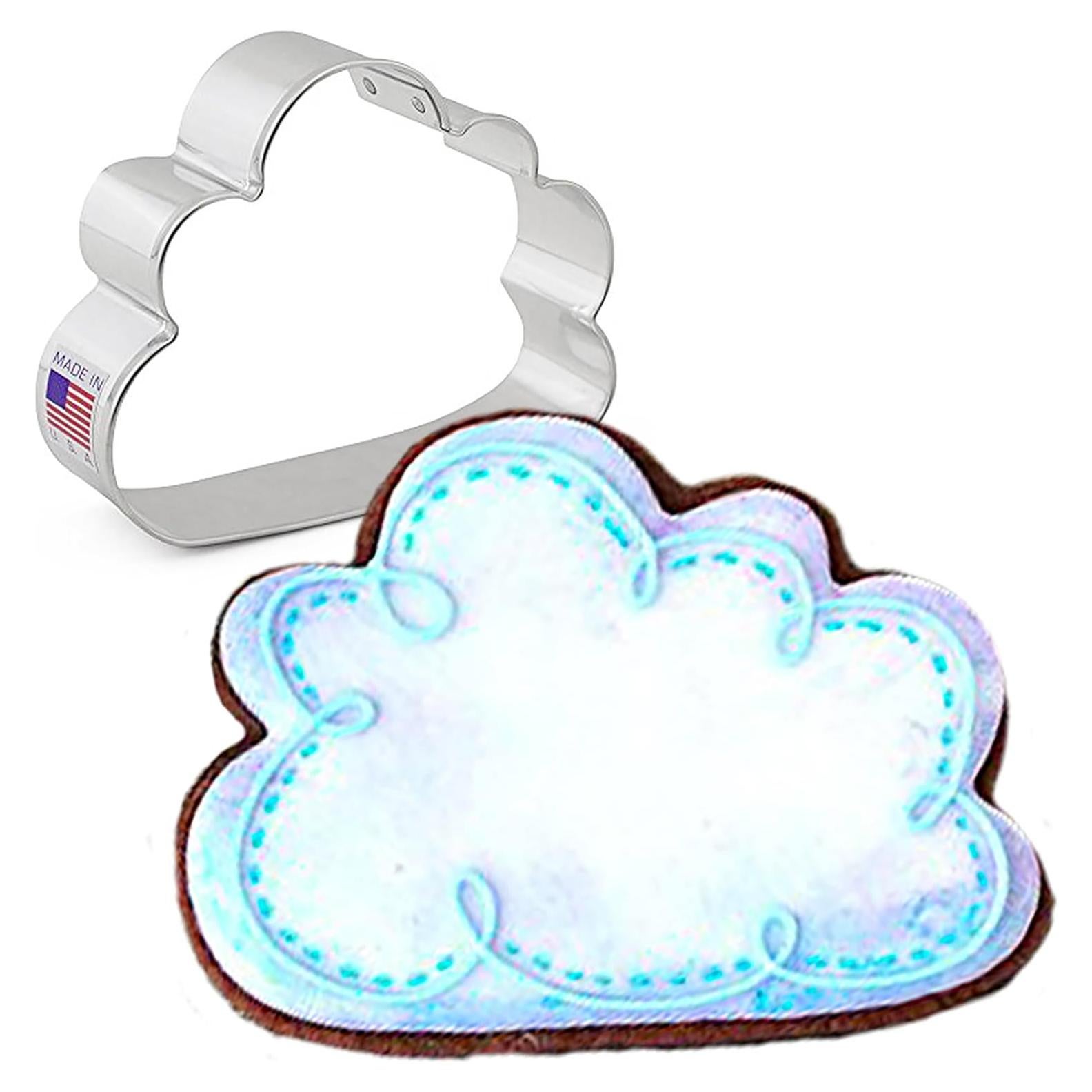 Cortador de Galletas Nube Ann Clark 9,53 cm Acero