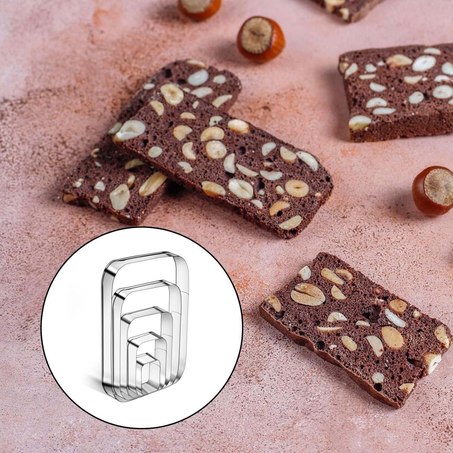 Juego de 5 cortadores de galletas Hariendny acero inoxidable