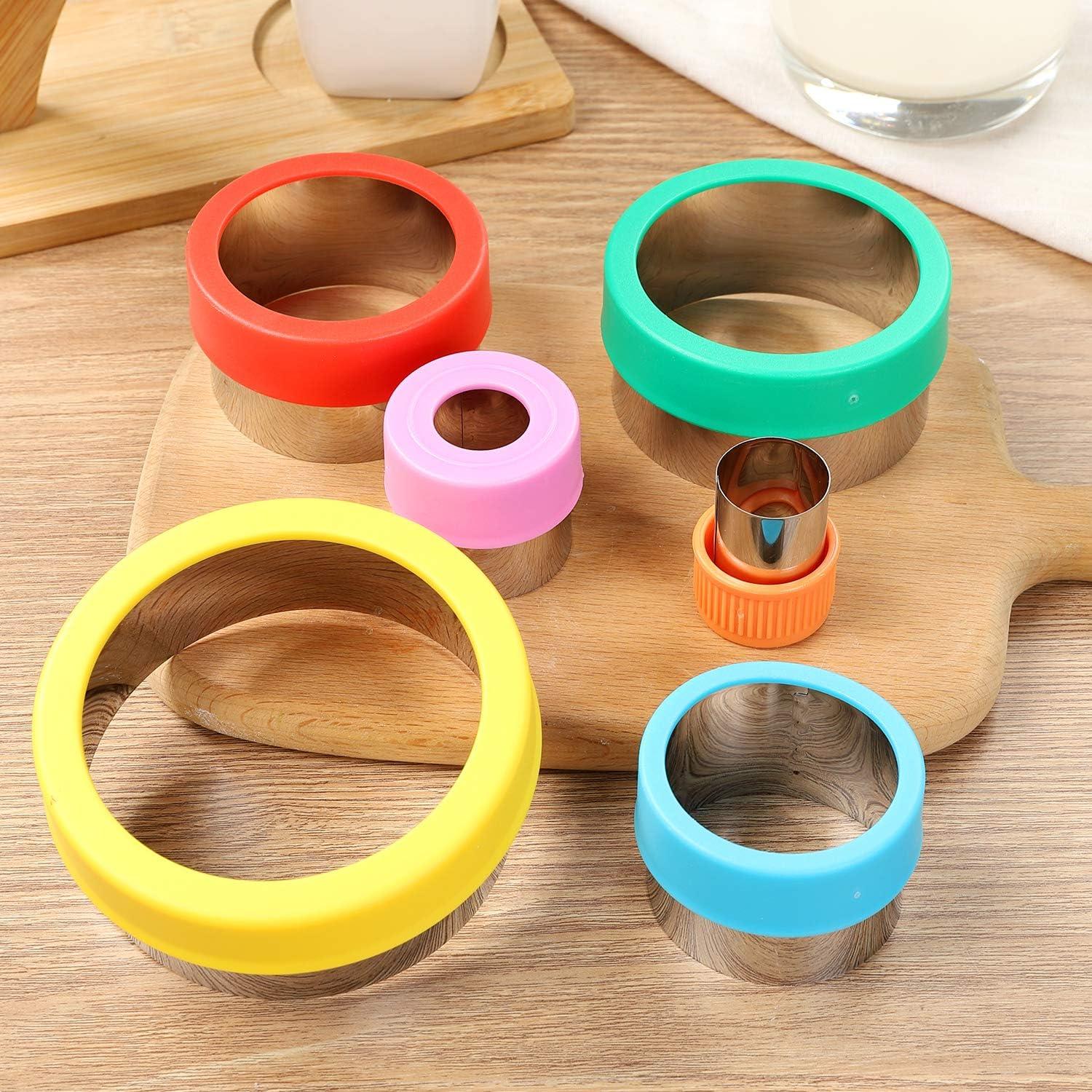 Juego de Cortadores de Galletas Redondos Magigift - 6 Piezas