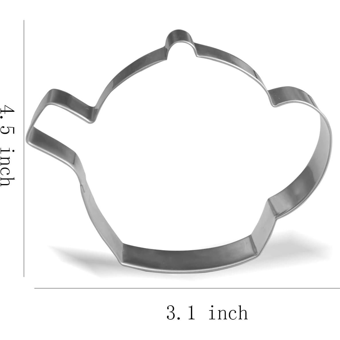 Cortador de Galletas Tetera Keewah 11,43 cm Acero Inoxidable