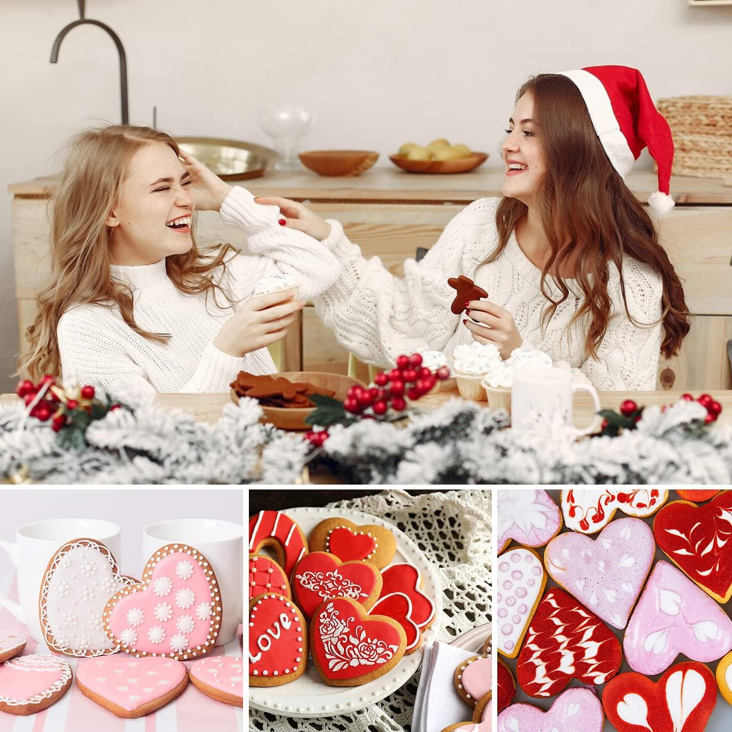 Cortadores de Galletas Corazón Apokney Set de 3