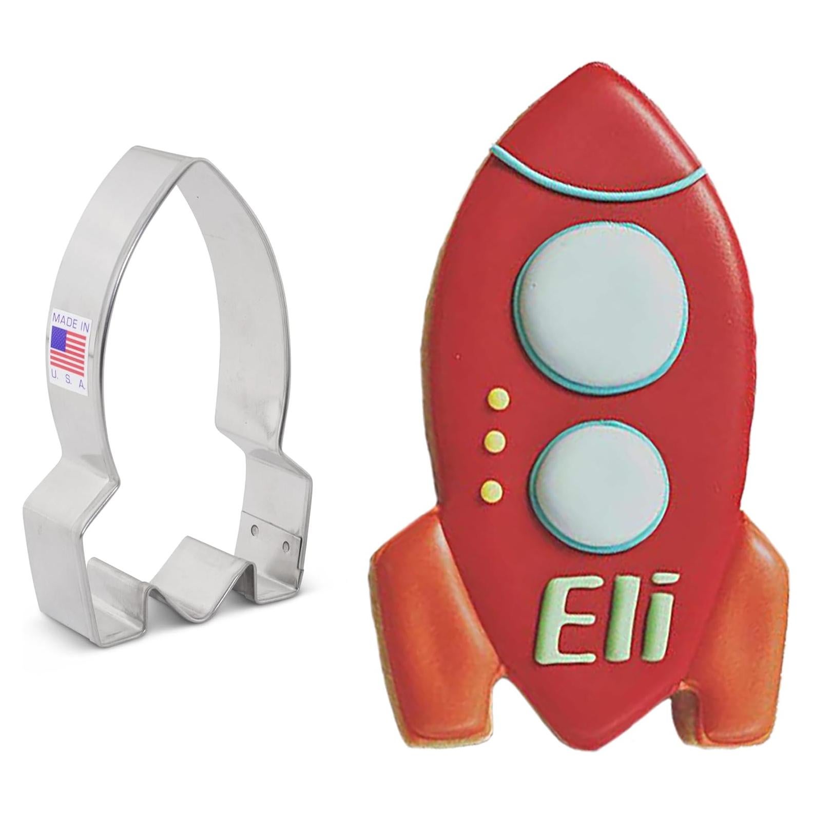 Cortador de Galletas Cohete Espacial Ann Clark 10 cm