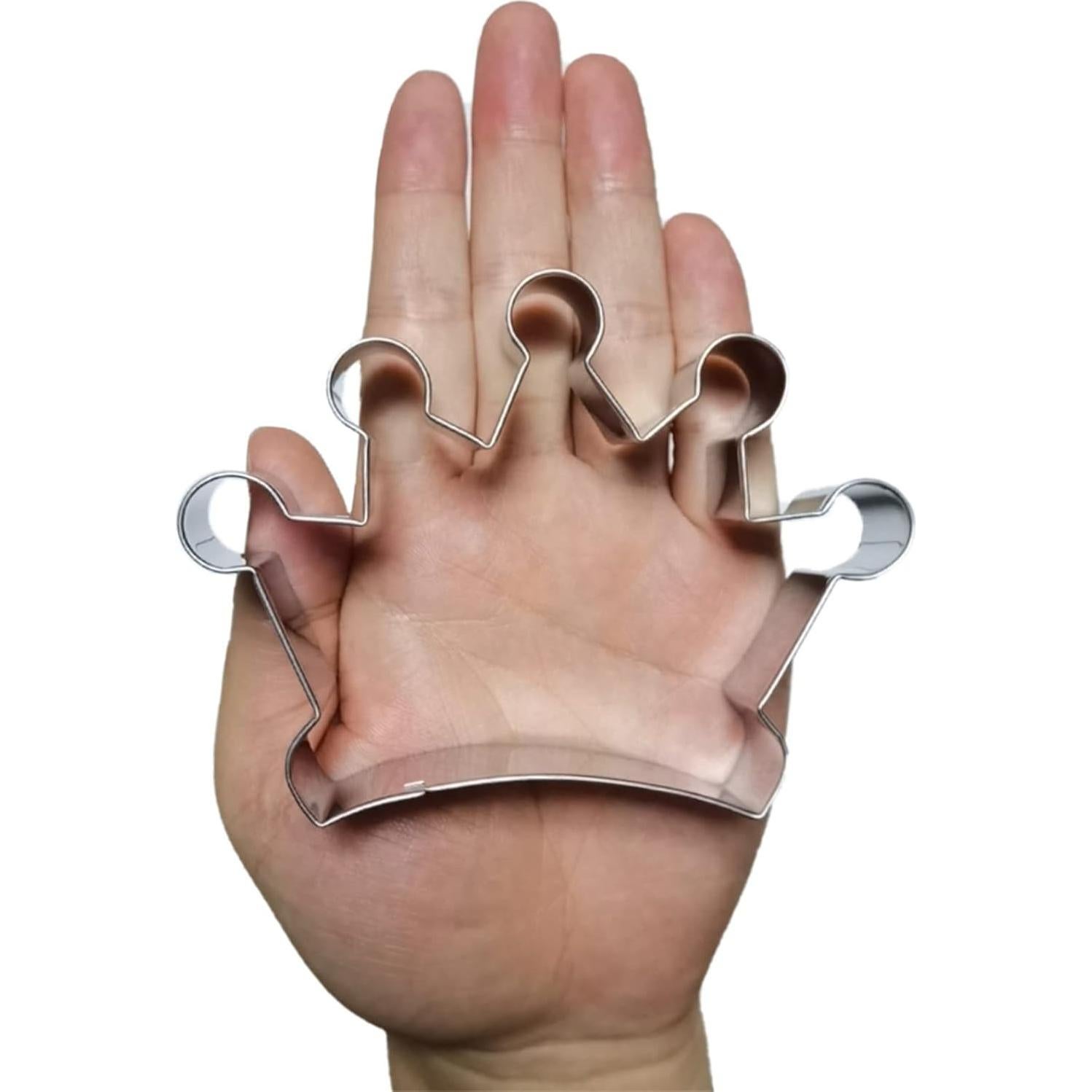 Cortador de Galletas Corona Grande Comais Acero Inoxidable