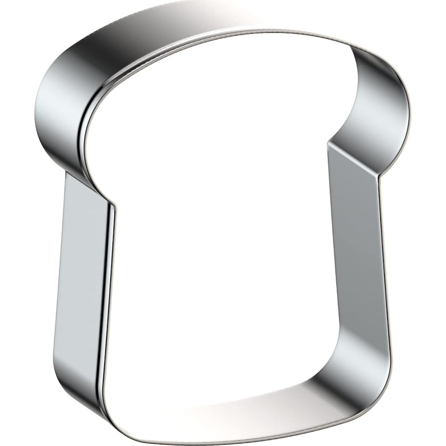 Juego de Cortadores de Galletas QAAQS Rebanada de Pan 4 Piezas