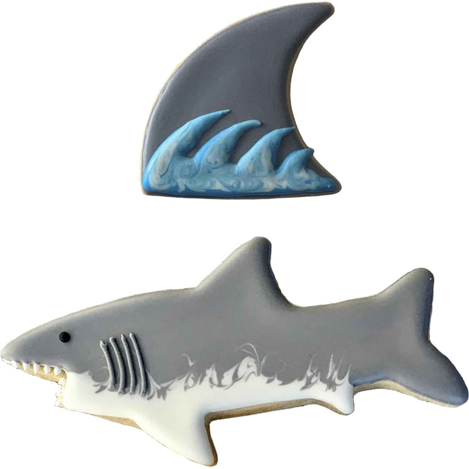 Cortadores de Galletas Tiburón Ann Clark Set 2 Piezas