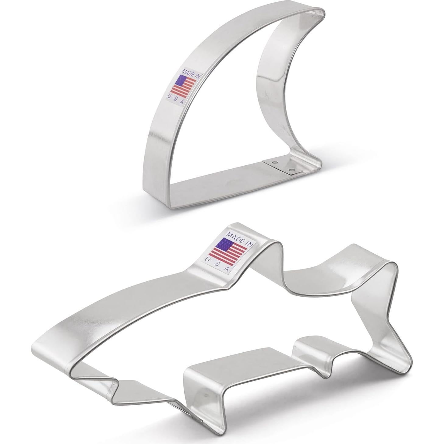 Cortadores de Galletas Tiburón Ann Clark Set 2 Piezas