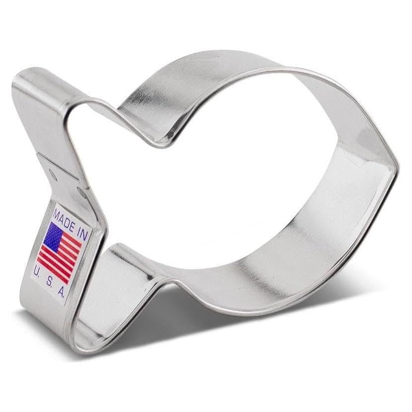 Cortador de Galletas Pez Dorado Ann Clark 7,6 cm Acero