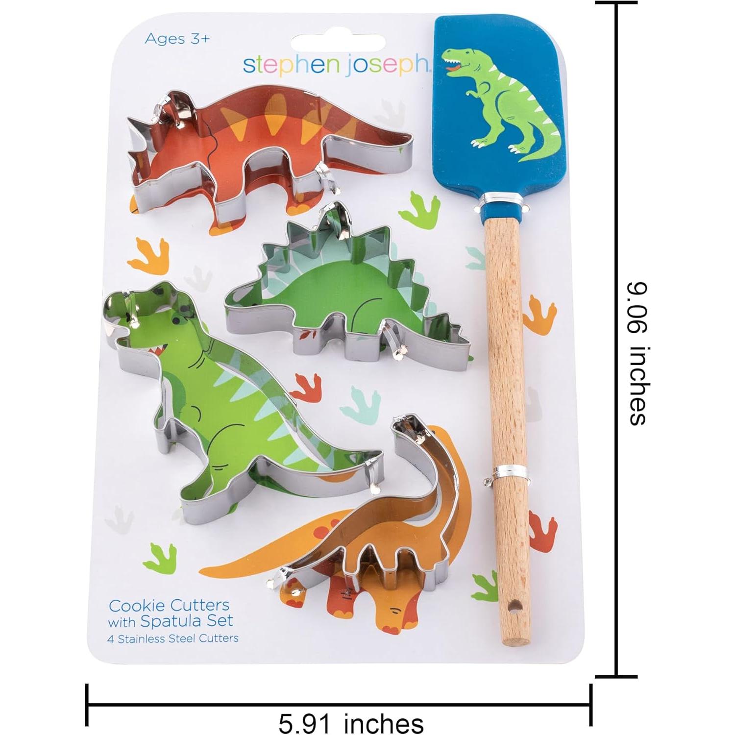 Set de Cocina para Niños Stephen Joseph Dino 5 Piezas