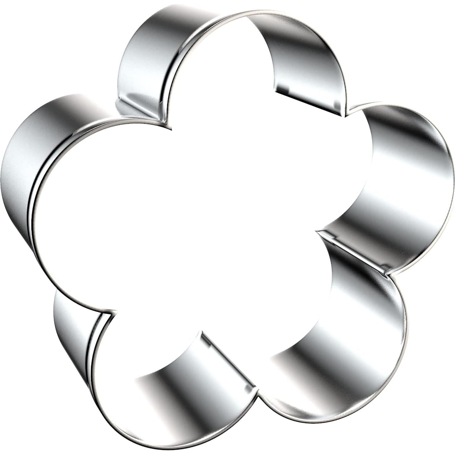 Juego de Cortadores de Galletas QAAQS Flor de Ciruelo 4 Pzs