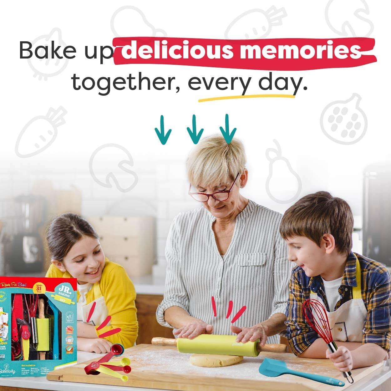 Set de Cocina para Niños Baketivity 31 Piezas Utensilios