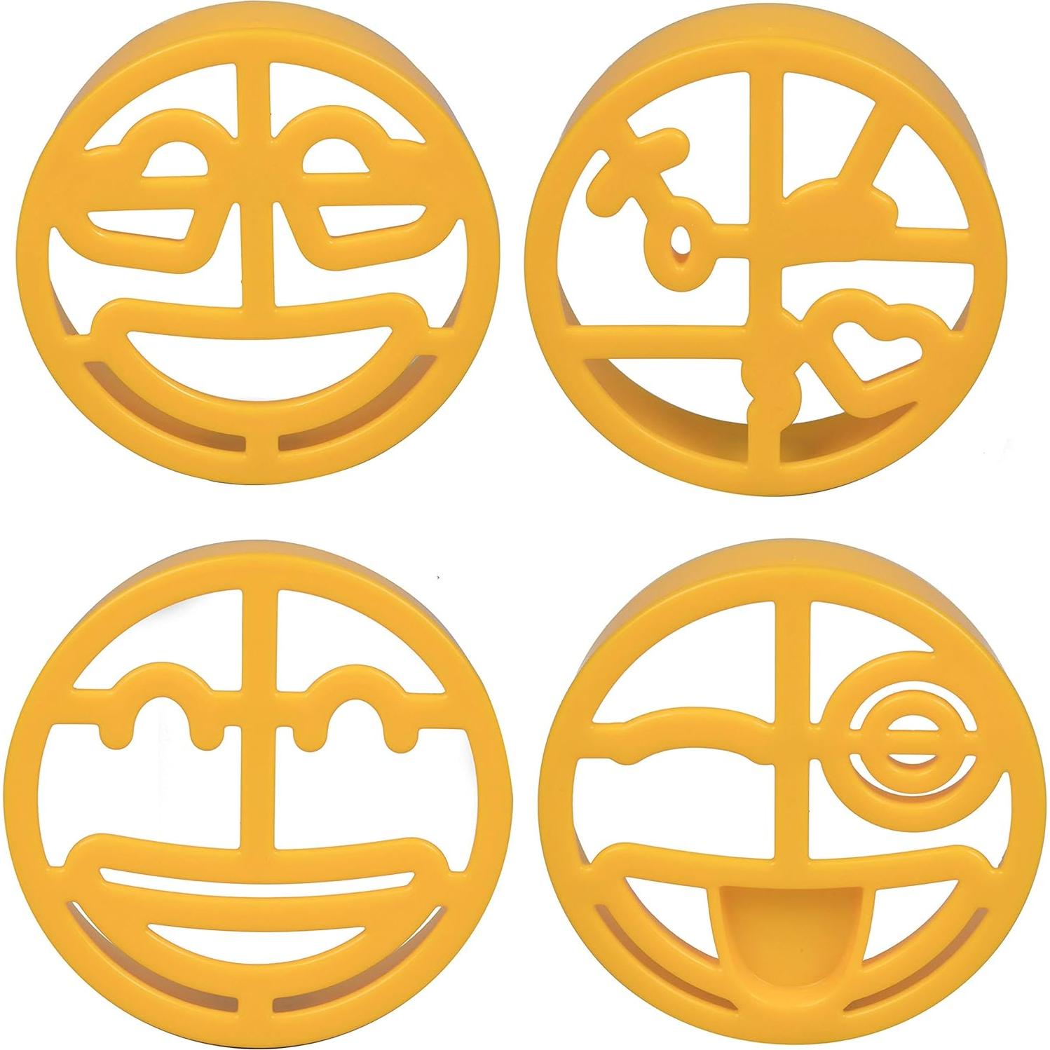 Cortadores de Sándwich Emoji Bentology - Set de 4 Formas