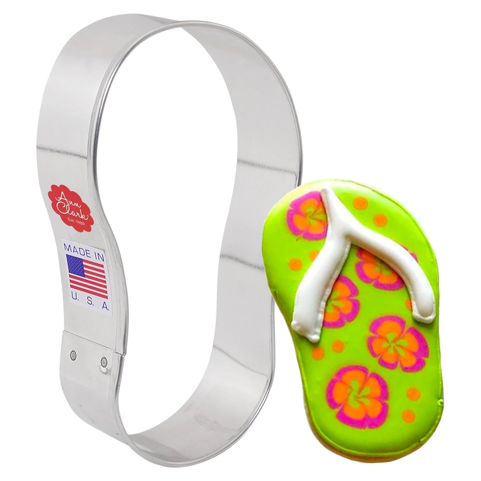 Cortador de Galletas Flip Flop Ann Clark 10,8 cm Acero